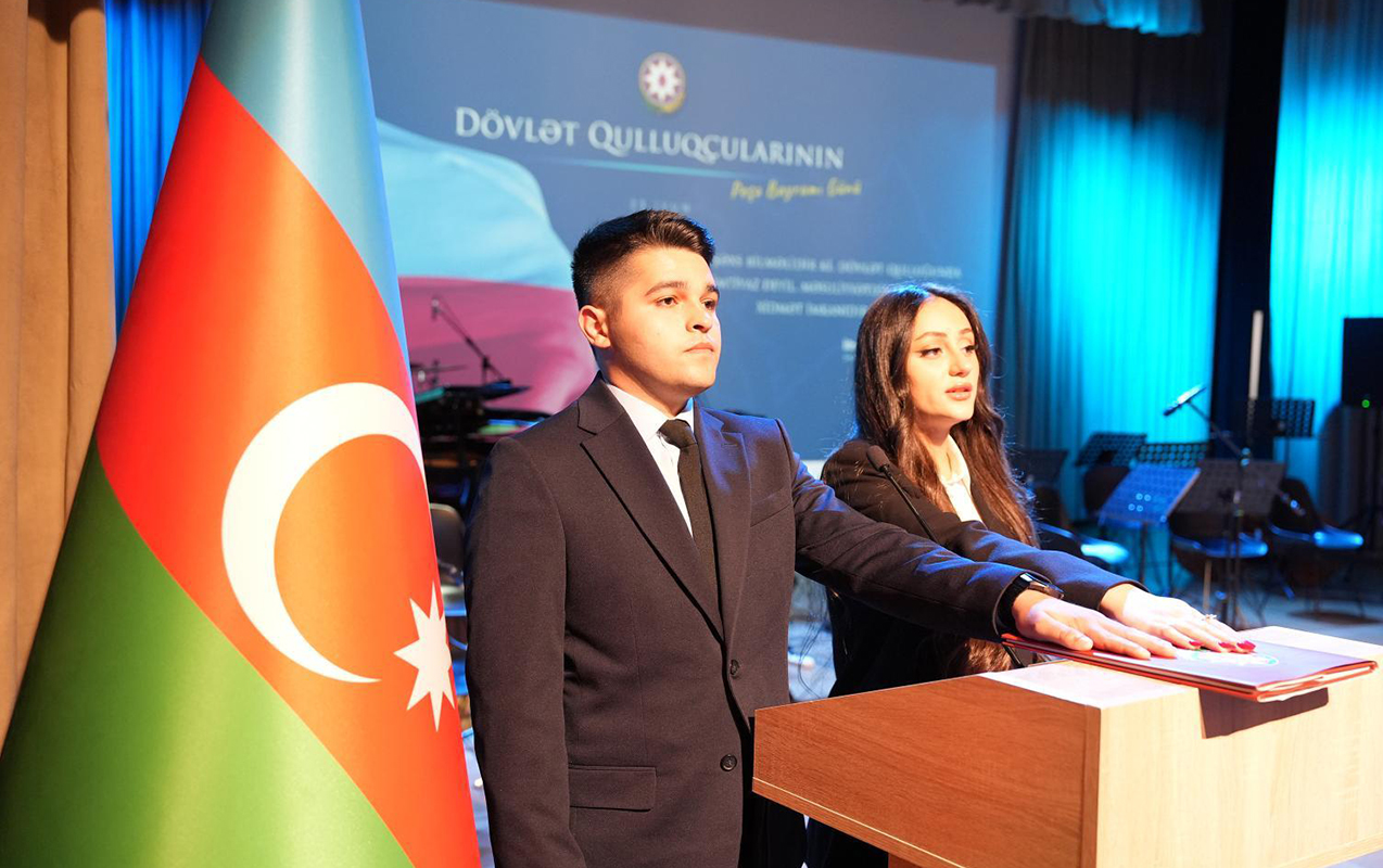 Yeni əməkdaşlar and içdilər